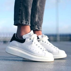 Sz 6/ New ALEXANDER MCQUEEN 45MM LEATHER & SUEDE SNEAKERS